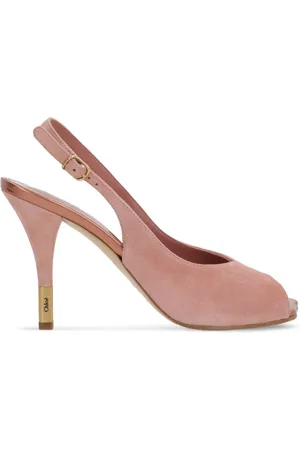 Chloé 95 mm sandaler med blomster