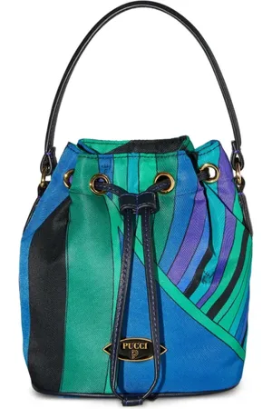 Puccini Stribet bucket-taske