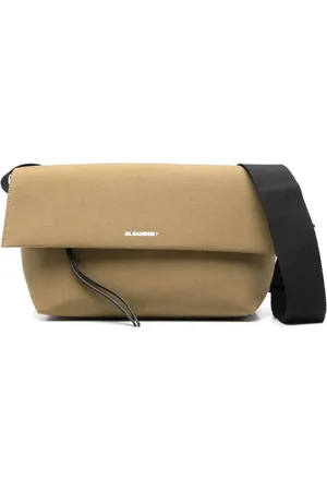 Jil Sander Messenger-taske med logotryk