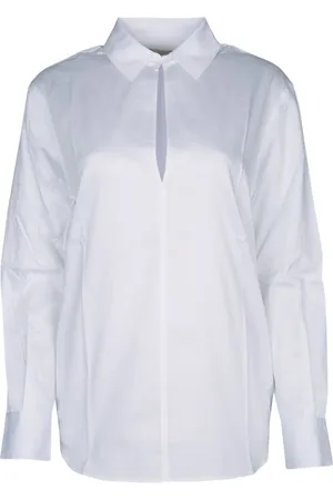 Calvin Klein Bluse i blød bomuld