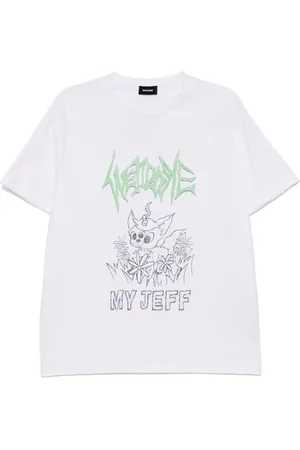 We11 Done T-shirt med My Jeff-tryk