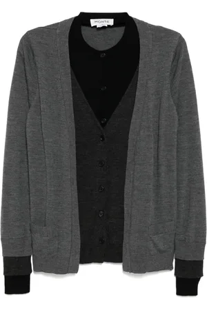 MONSE Cardigan med paneldetalje