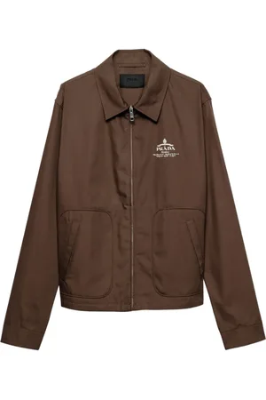Prada Jakke med logobroderi