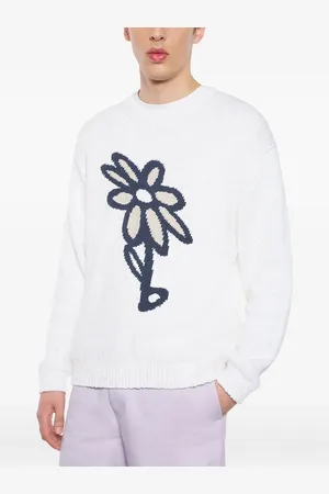 Maison Kitsuné Daisy-intarsia trøje