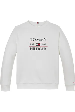 Tommy Hilfiger Sweatshirt med rund hals og logotryk