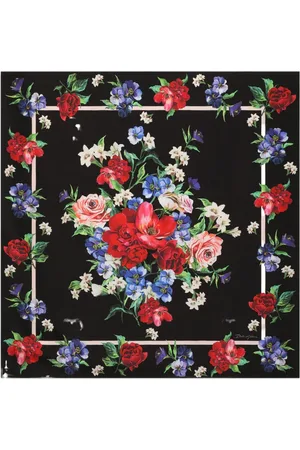Dolce & Gabbana Tørklæde med blomstertryk