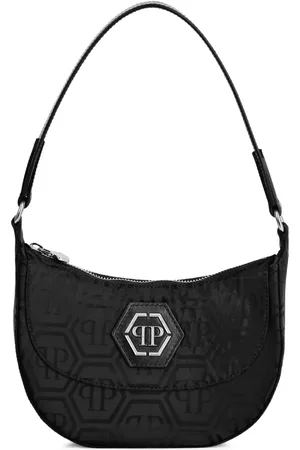 Philipp Plein Skuldertaske i jacquard med monogram