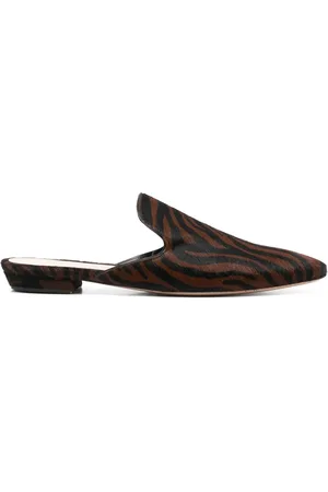 Gianvito Rossi Sandaler med zebratryk