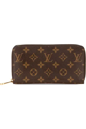 LOUIS VUITTON Lang pung med monogram og lynlås fra 2019
