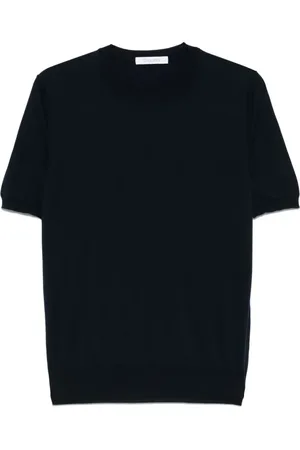 Cruciani Finstrikket T-shirt