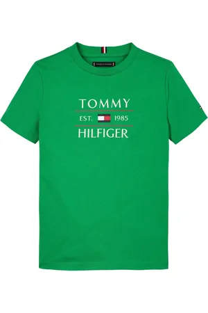 Tommy Hilfiger T-shirt med rund hals og logotryk