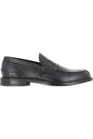TASSINARI Teksturerede loafers i læder