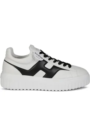 Hogan H-Stripes sneakers i ruskind