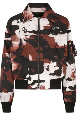 Dolce & Gabbana Jakke med camouflage-mønster