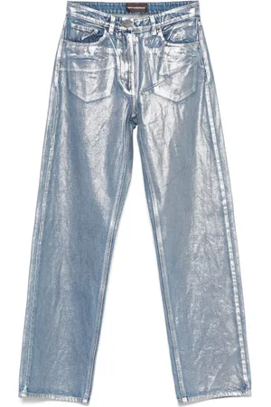 MVP Wardrobe Jeans med metallisk finish