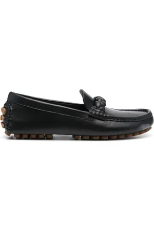 Gianvito Rossi Monza loafers i læder