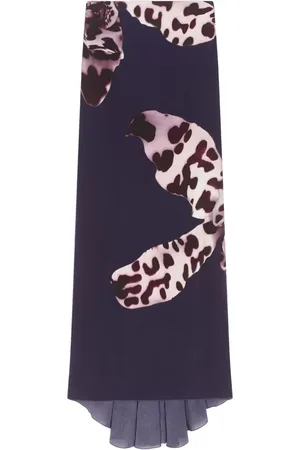 DRIES VAN NOTEN Draperet nederdel