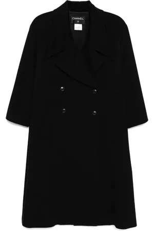 CHANEL Dubbelknäppt kappa från 1998