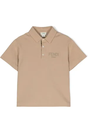 Fendi Polo med broderet logo