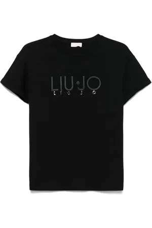 Liu Jo T-shirt med logobroderi