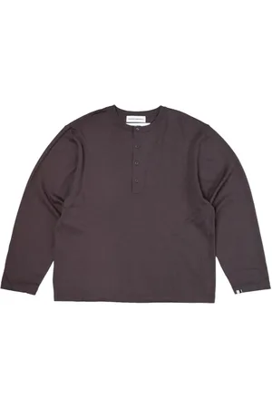 EXTREME CASHMERE Langærmet Nº 407 henley-top