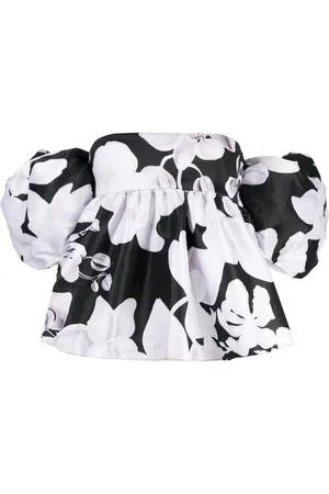 Kika Vargas Ally bluse med orkide-tryk