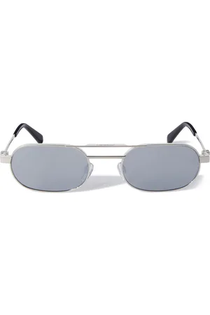 OFF-WHITE Ovale Vaiden solbriller