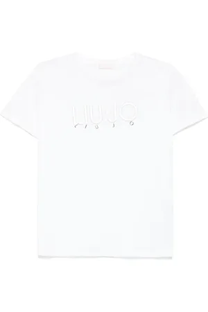 Liu Jo T-shirt med logobroderi