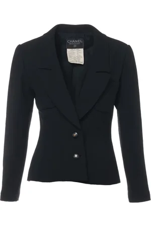 CHANEL Blazer med CC-knapper fra 1995