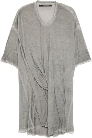 JULIUS Draperet T-shirt med dyretryk