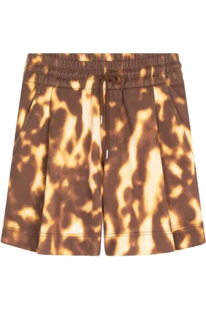 DRIES VAN NOTEN Shorts med batiktryk