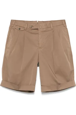 PT Torino Shorts med plisseret detalje