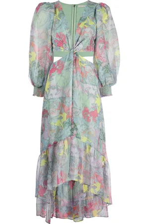 ALICE+OLIVIA X Lola Schnable Katia maxi-kjole