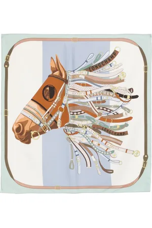 Longchamp Tête de Cheval tørklæde