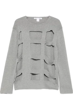 Comme des Garçons Sweater med udskæringsdetalje