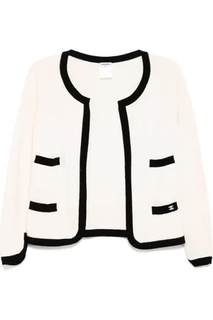 CHANEL Cardigan i kashmir fra 2002