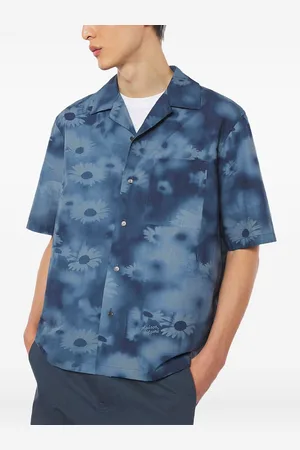Maison Kitsuné Skjorte med Daisy Fields-tryk