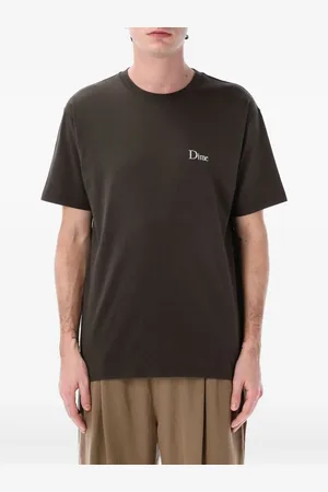 DIME T-shirt med logobroderi