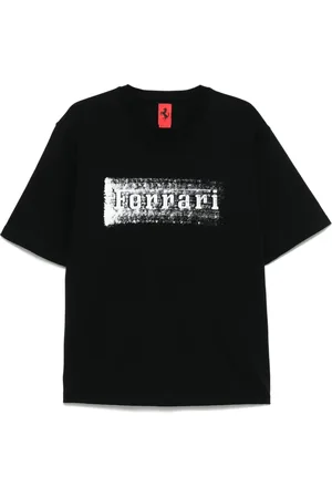 FERRARI T-shirt med logotryk