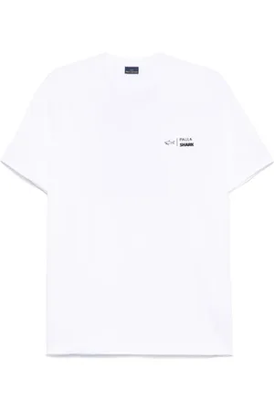 Paul & Shark T-shirt med gummi-logo