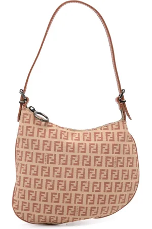 Fendi Oyster hobo-taske i Zucchino-lærred fra 2000-2010