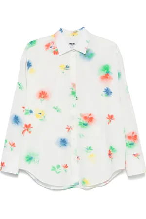 Msgm Blomstret skjorte