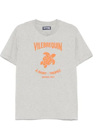 Vilebrequin T-shirt med logostempel