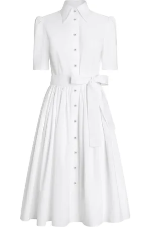 Dolce & Gabbana Skjortekjole i poplin