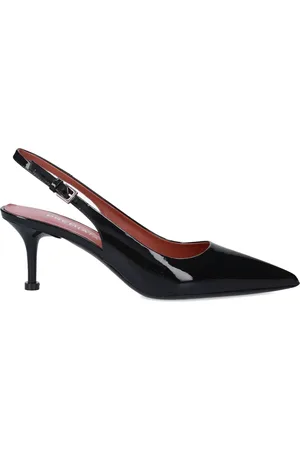 Premiata 60 mm pumps i lakeret læder