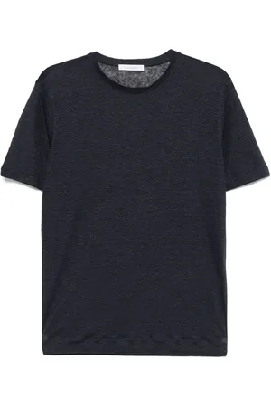 Cruciani T-shirt i hør