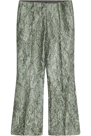 DRIES VAN NOTEN Bukser med krøllet effekt