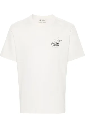 Café Kitsuné T-shirt med logotryk