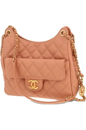 CHANEL Skuldertaske i læder