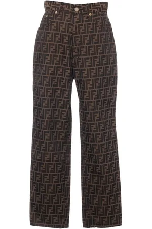 Fendi Jeans med Zucca-monogram fra 1980-00